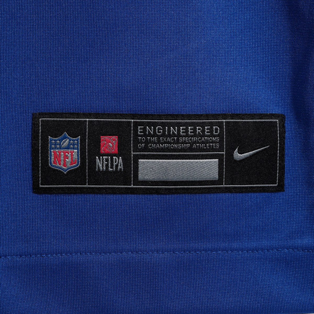 New York Giants Royal Custom Game Jersey product image 7, provided for visual reference and product detail review