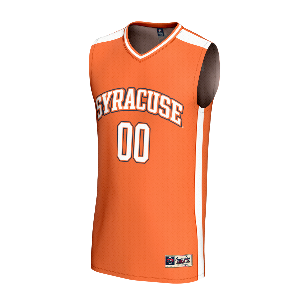 Syracuse Orange Lightweight Collegiate Basketball NIL Pick-A-Player Fashion Jersey - Orange product image 3, provided for