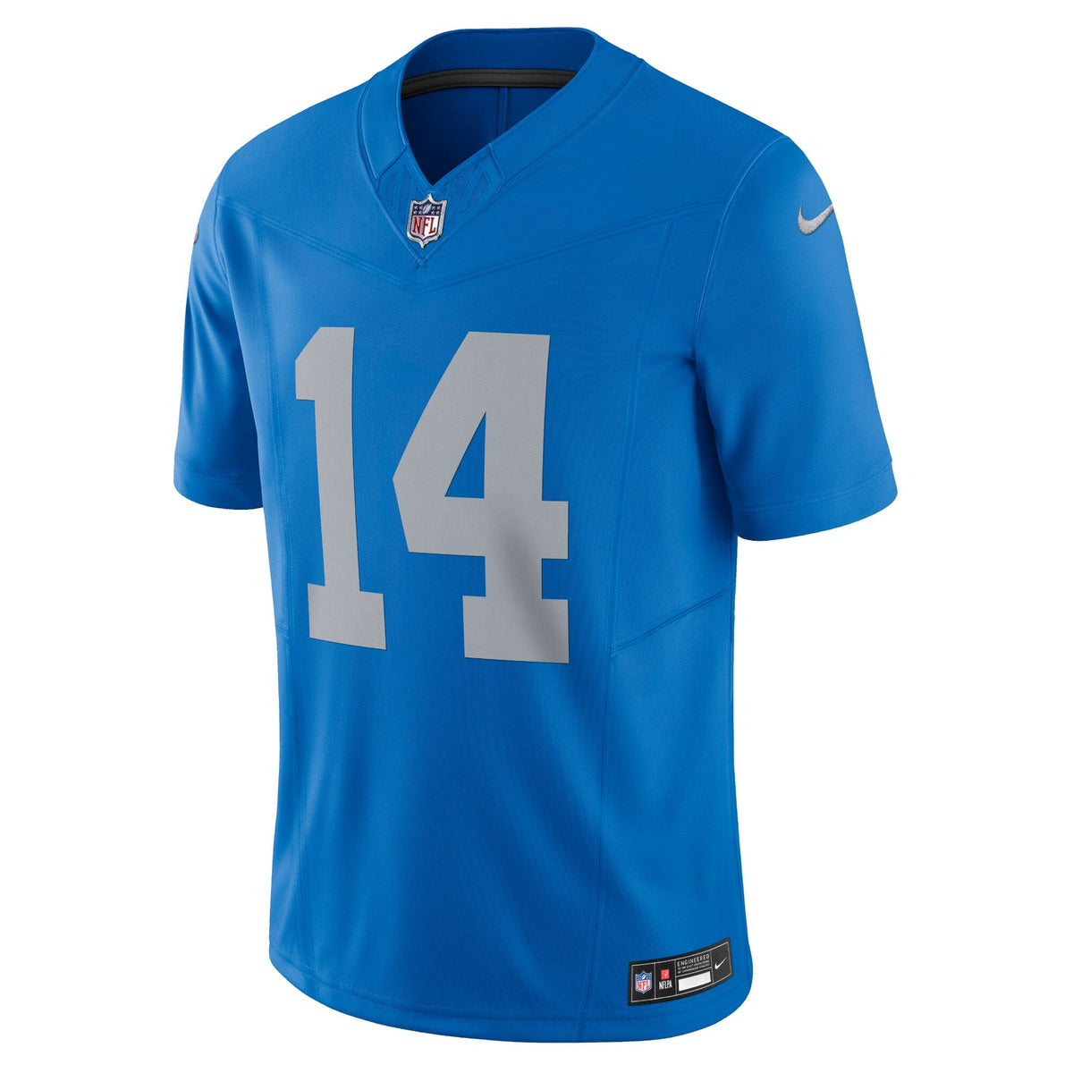 Detroit Lions Amon-Ra St. Brown Blue Vapor F.U.S.E. Alternate Limited Jersey product image 3, provided for visual reference