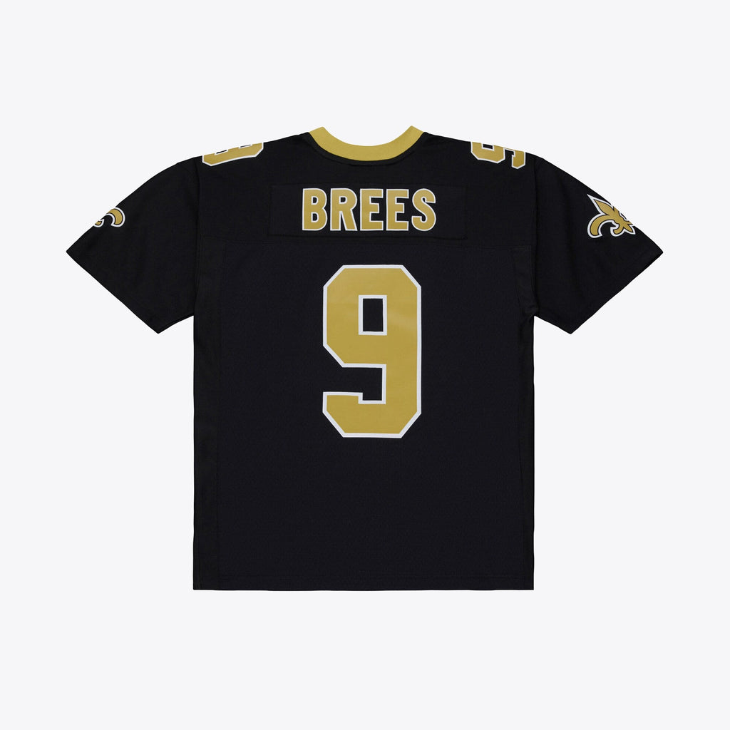 New Orleans Saints Drew Brees Black 2009 Legacy Jersey product image 4, provided for visual reference and product detail