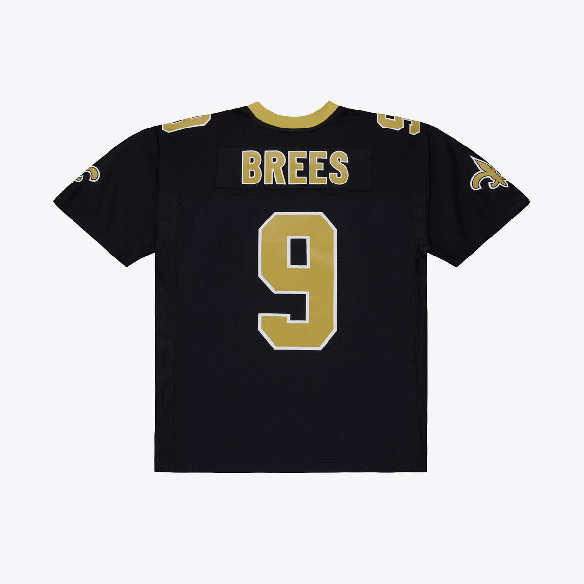 New Orleans Saints Drew Brees Black 2009 Legacy Jersey product image 4, provided for visual reference and product detail