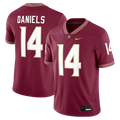 Ashton Daniels Florida State Seminoles Game Football Jersey - Garnet product image 1, provided for visual reference and