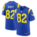 Los Angeles Rams Tyler Scott Royal Team Game Jersey product image 1, provided for visual reference and product detail review