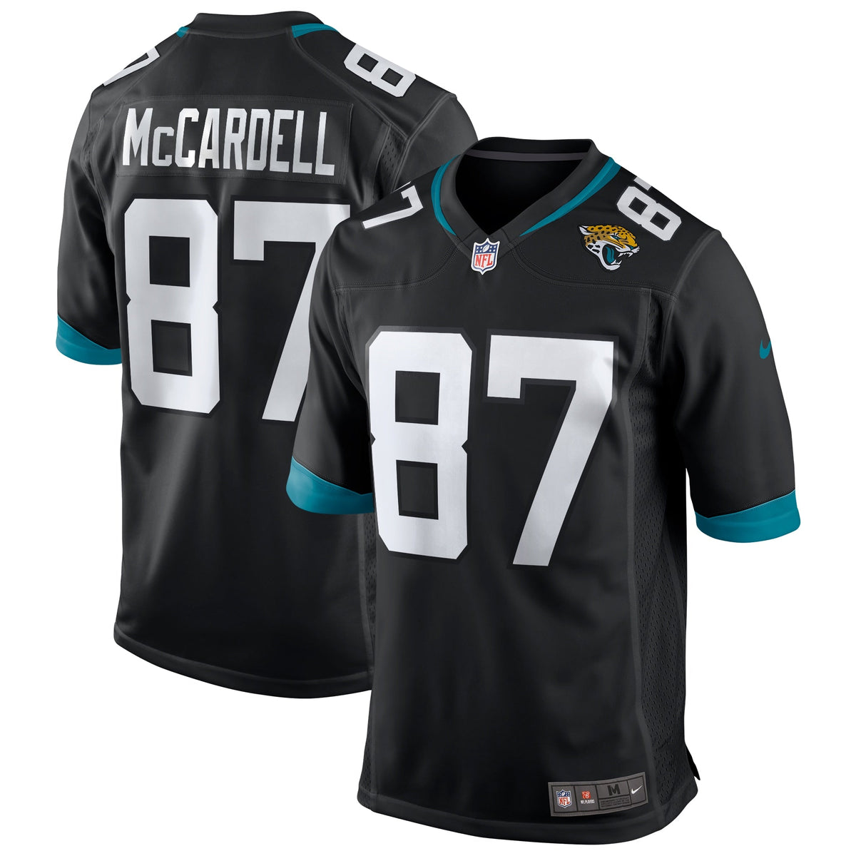 Jacksonville Jaguars Keenan McCardell Black Retired Player Alternate Game Jersey product image 2, provided for visual