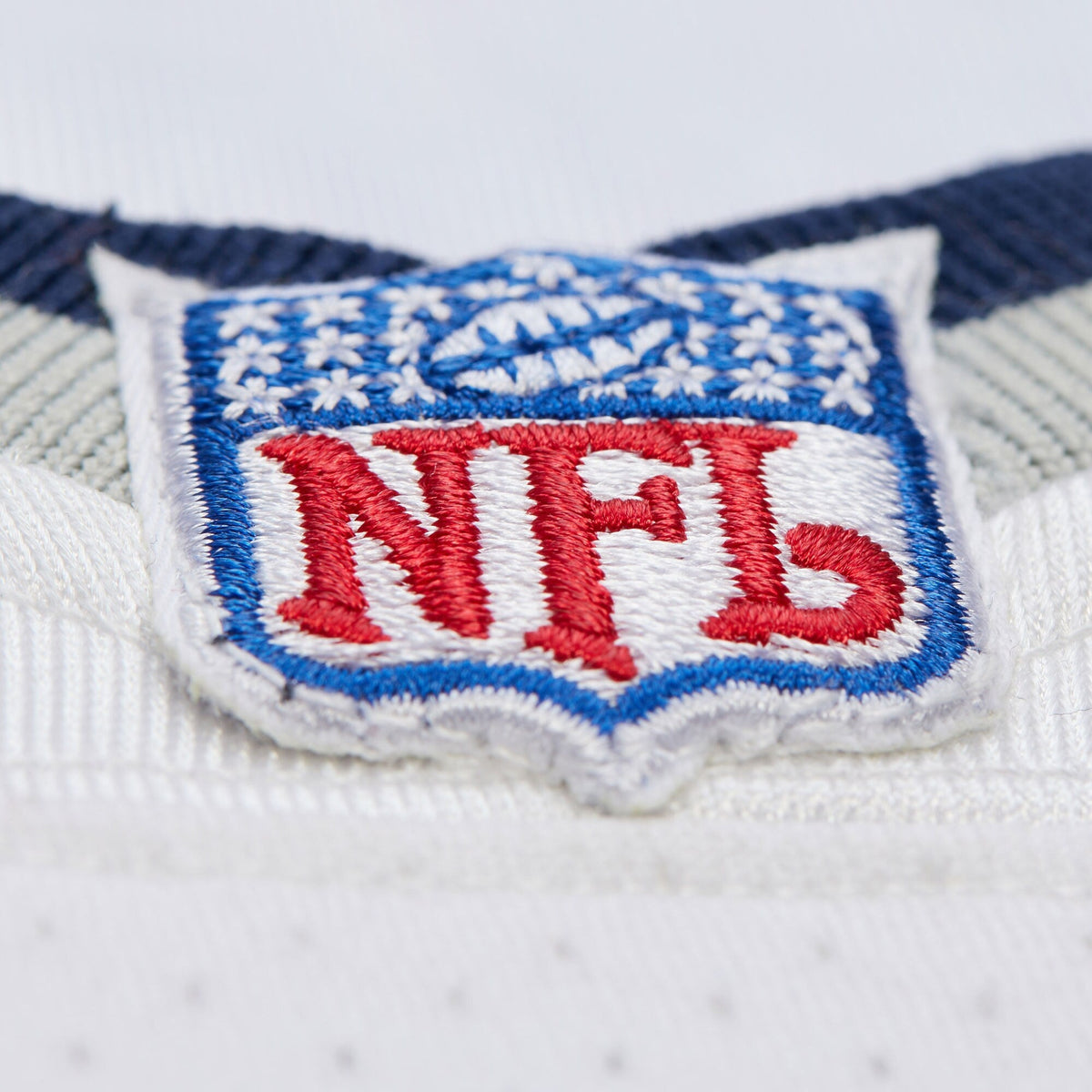 New England Patriots Tom Brady White 2000 Authentic Jersey product image 7, provided for visual reference and product detail
