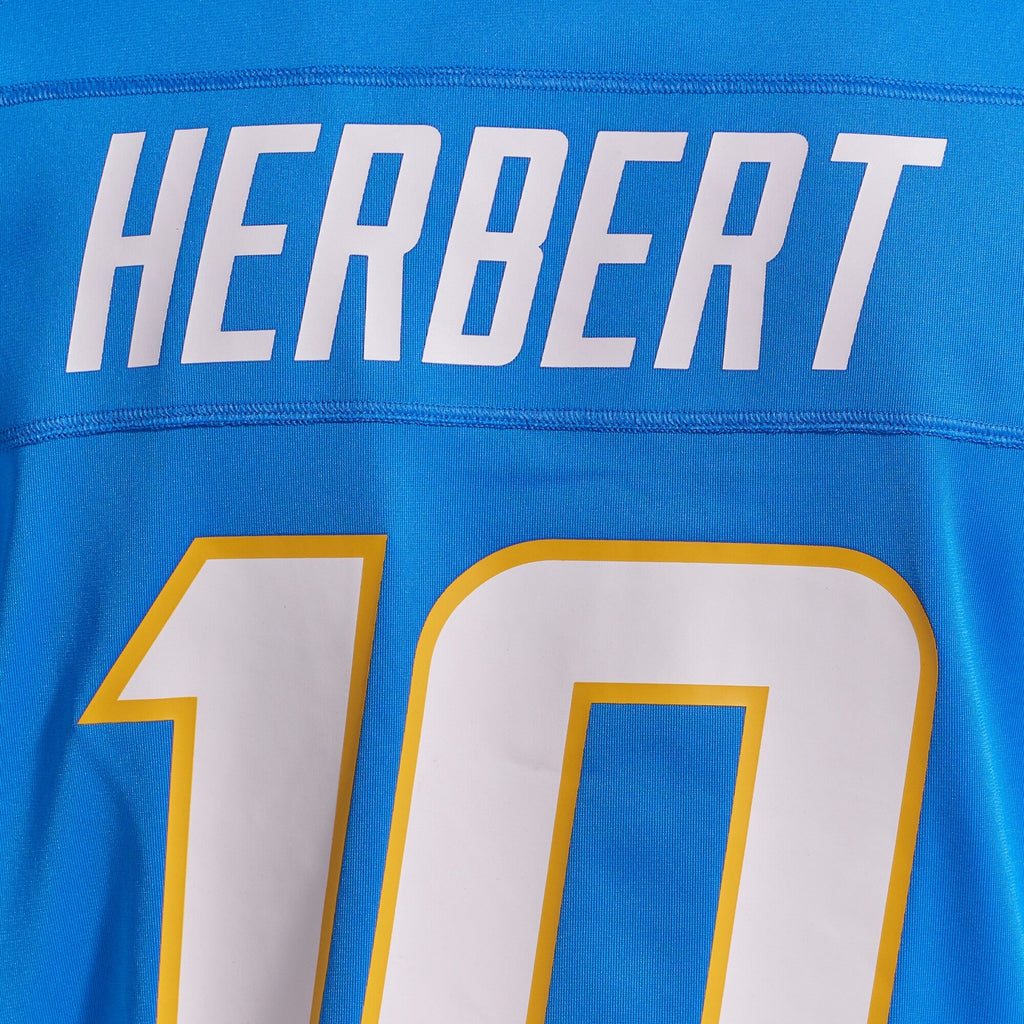 Los Angeles Chargers Justin Herbert Powder Blue Player Game Jersey product image 12, provided for visual reference and
