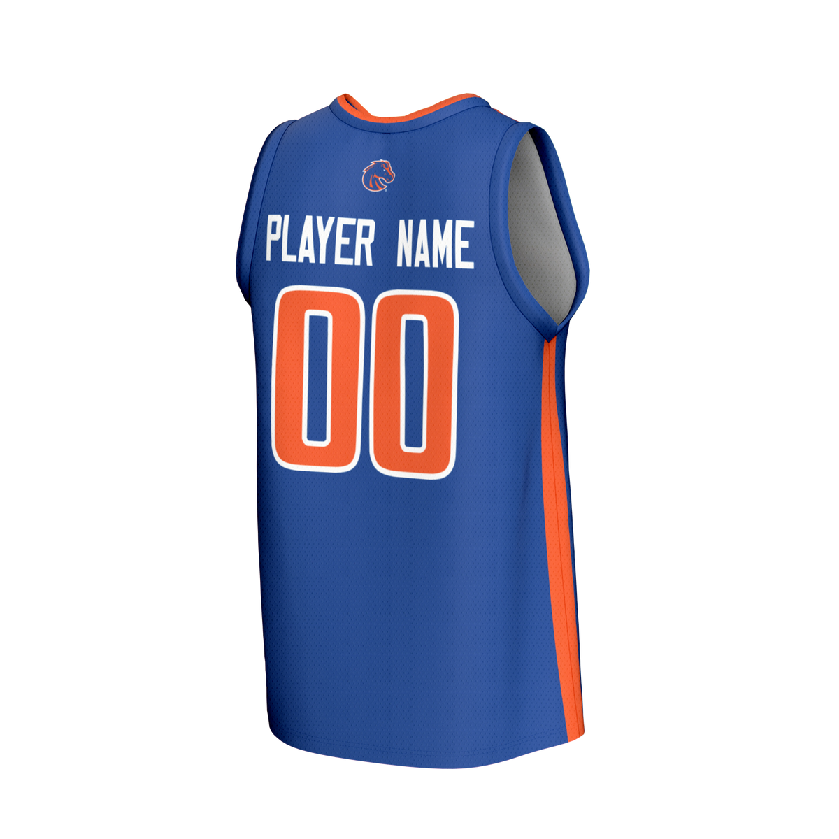 Boise State Broncos NIL Pick-A-Player Lightweight Basketball Fashion Jersey - Royal product image 4, provided for visual