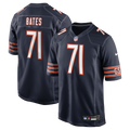 Chicago Bears Ryan Bates Navy Game Jersey product image 1, provided for visual reference and product detail review
