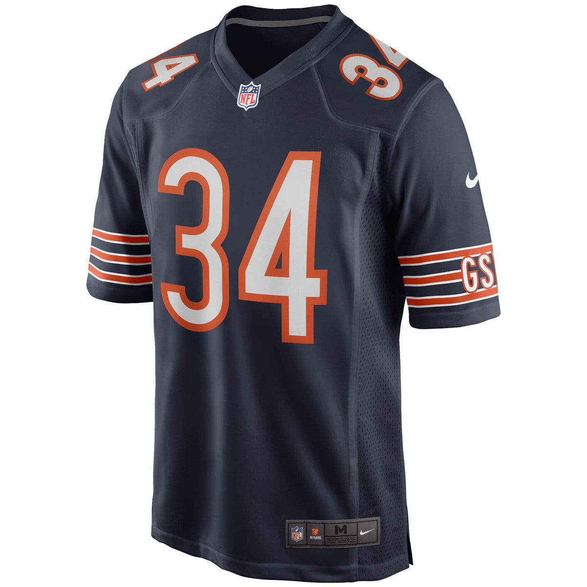 Chicago Bears Walter Payton Navy Game Retired Player Jersey product image 3, provided for visual reference and product