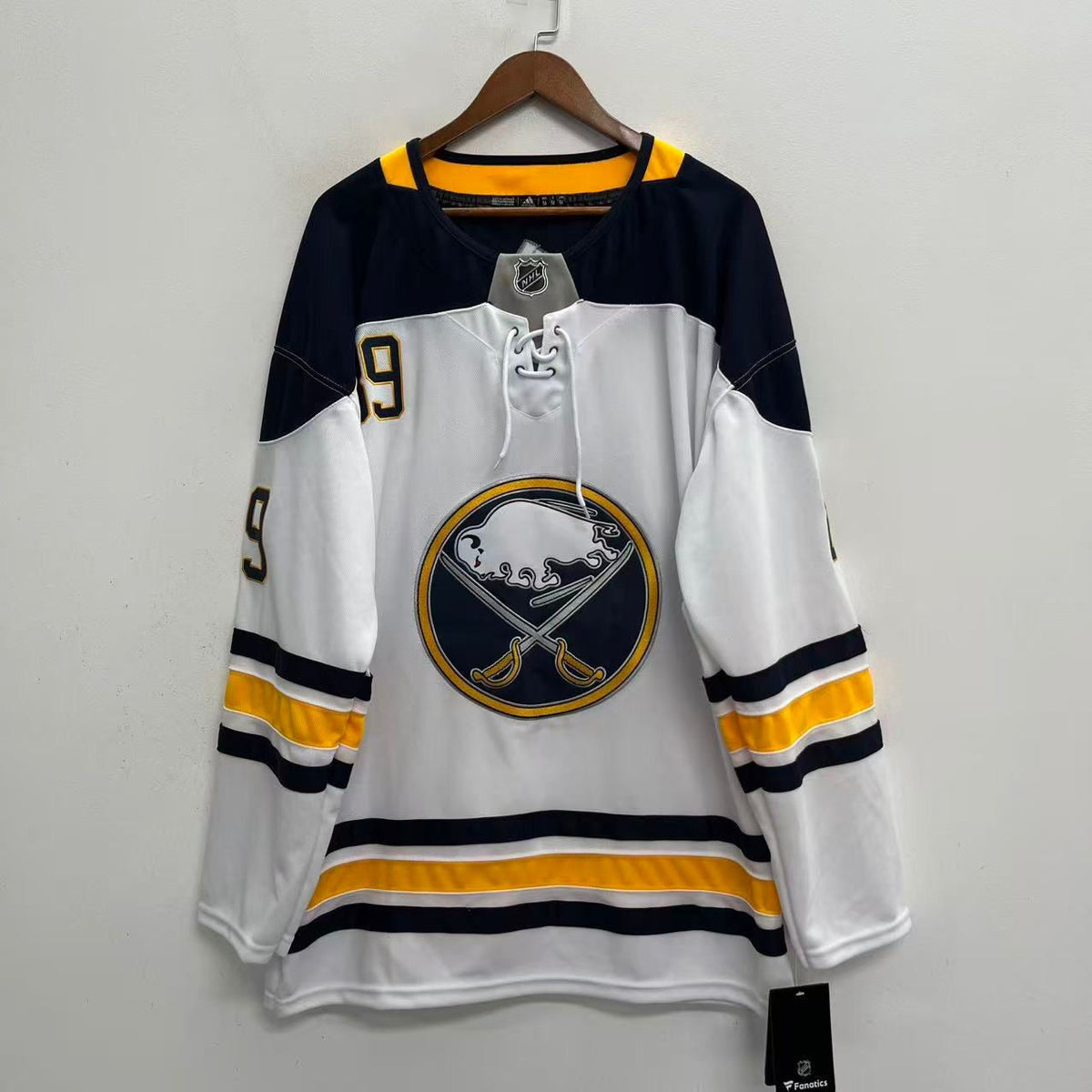 Alex Tuch Buffalo Sabres Official NHL Adidas Jersey white product image 2