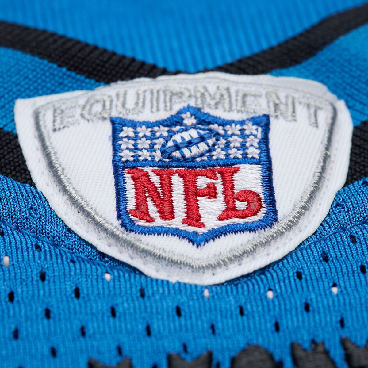 Detroit Lions Calvin Johnson Blue 2007 Authentic Throwback Retired Player Jersey product image 6, provided for visual