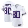 Minnesota Vikings Cris Carter White Alternate Retired Player Game Jersey product image 1, provided for visual reference and