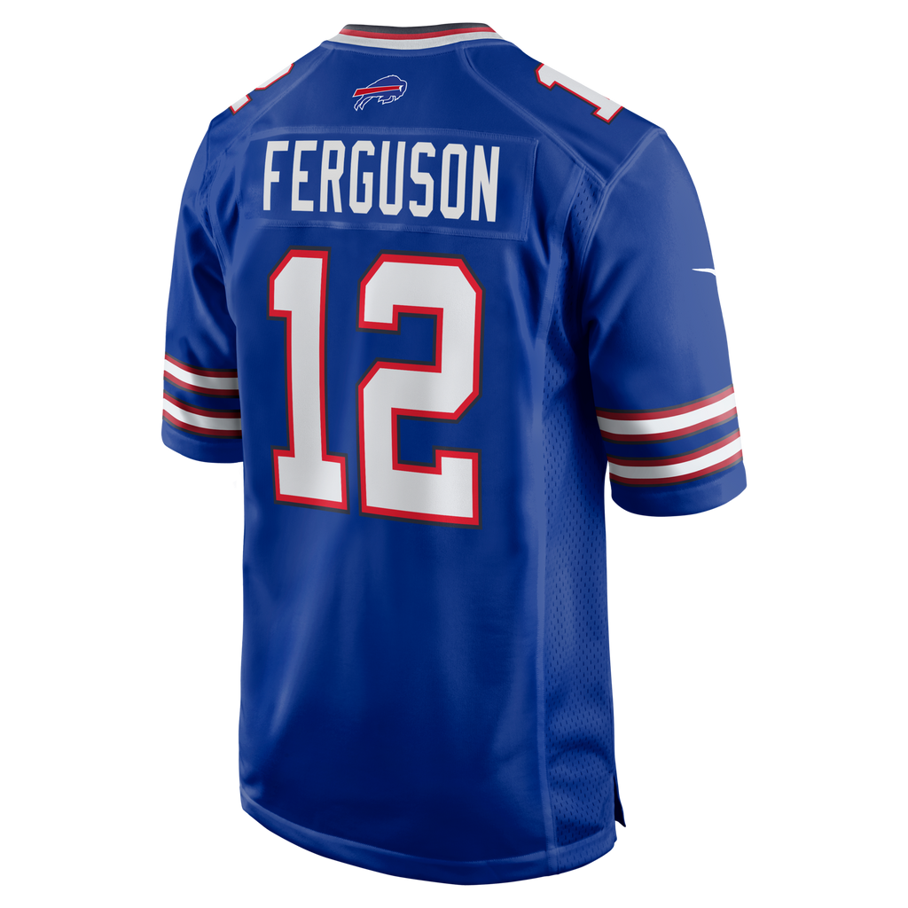Buffalo Bills Joe Ferguson Royal Game Retired Player Jersey product image 3, provided for visual reference and product