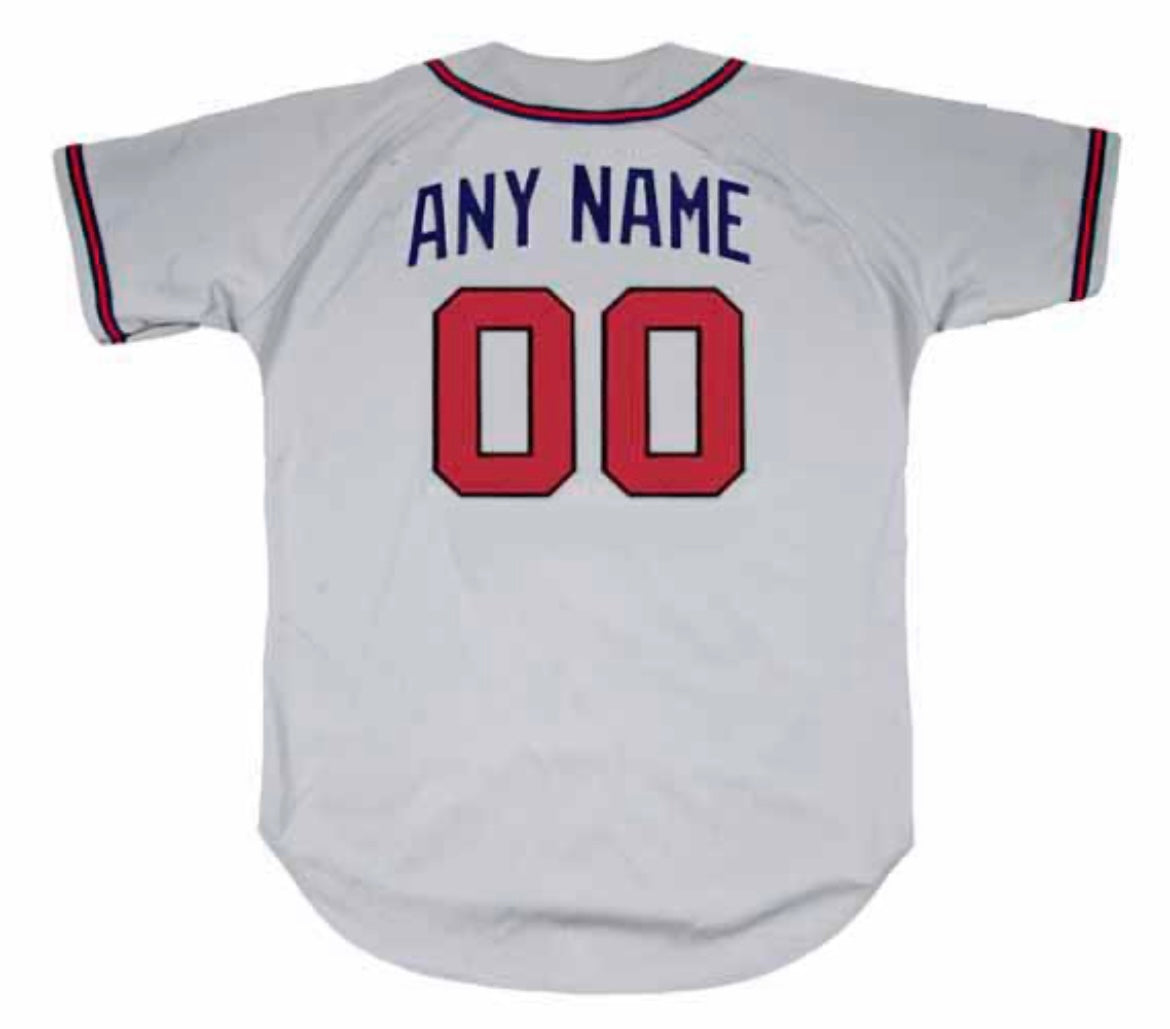 Any name & Number Custom 1990’s Atlanta Braves Official MLB product image 1