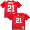 New York Giants Tiki Barber Red 2004 Legacy Replica Jersey product image 1, provided for visual reference and product detail