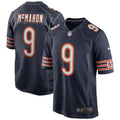 Chicago Bears Jim McMahon Navy Game Retired Player Jersey product image 1, provided for visual reference and product detail
