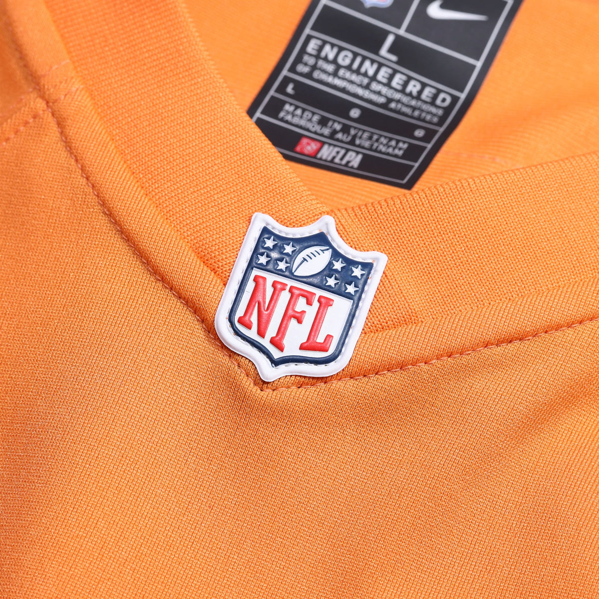 Tampa Bay Buccaneers Vita Vea Orange Throwback Game Jersey product image 5, provided for visual reference and product detail