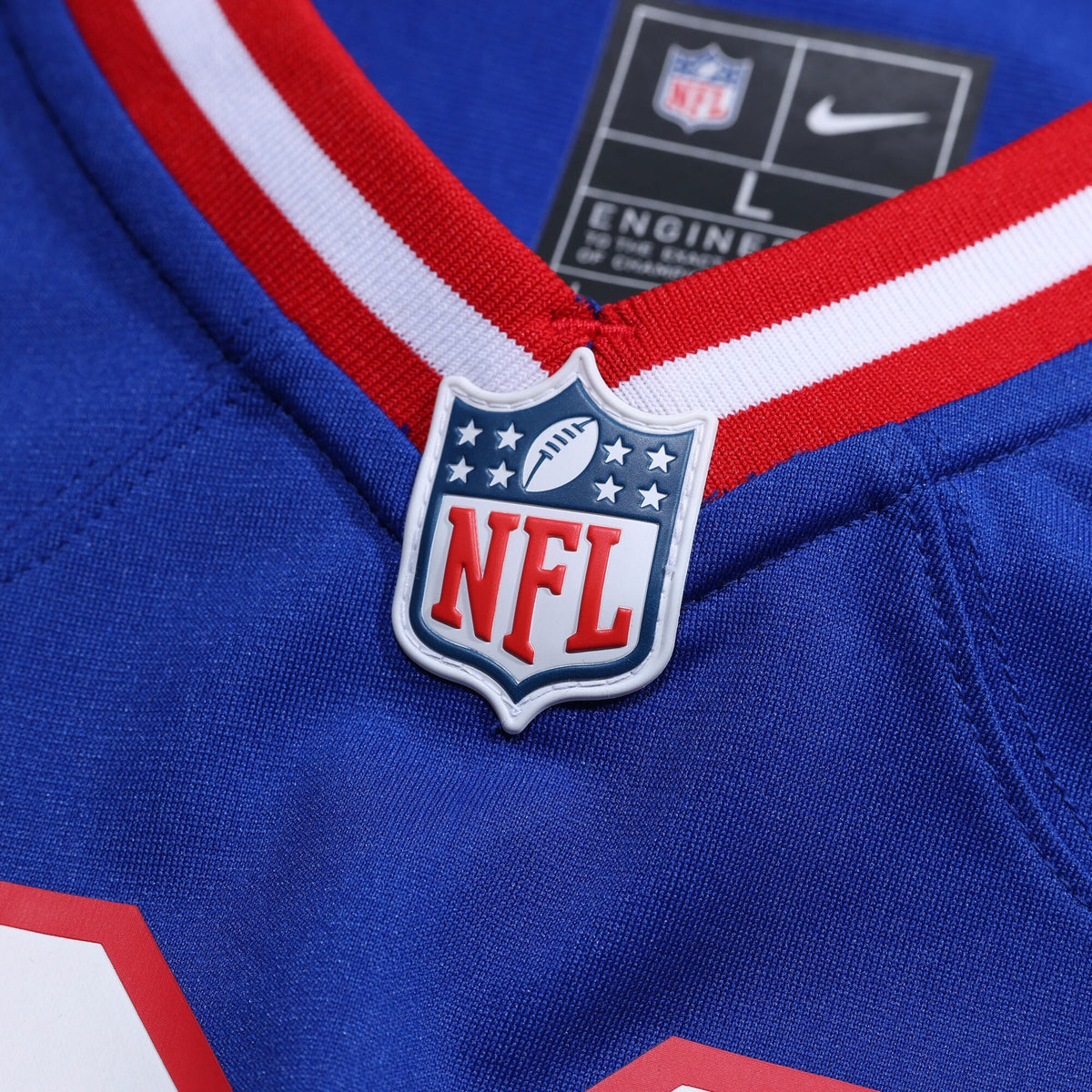 New York Giants Carl Banks Royal Retired Player Alternate Game Jersey product image 5, provided for visual reference and