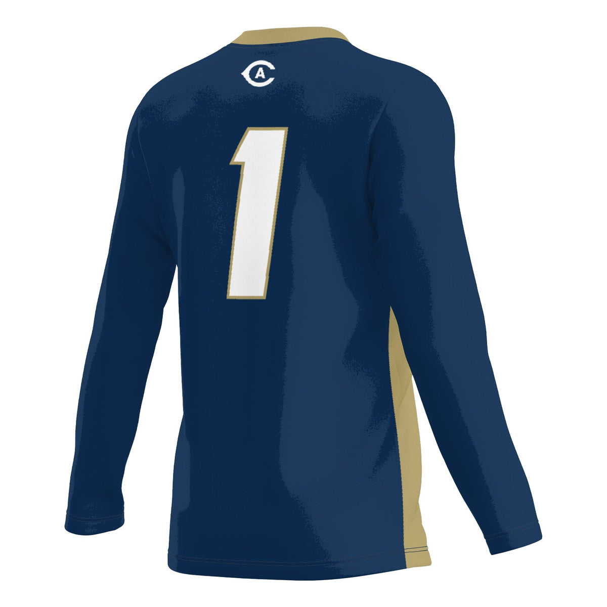 UC Davis Aggies Lightweight Collegiate Volleyball Fashion Jersey - Navy product image 4, provided for visual reference and