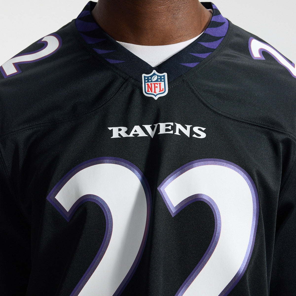 Baltimore Ravens Derrick Henry Black Alternate Game Jersey product image 10, provided for visual reference and product