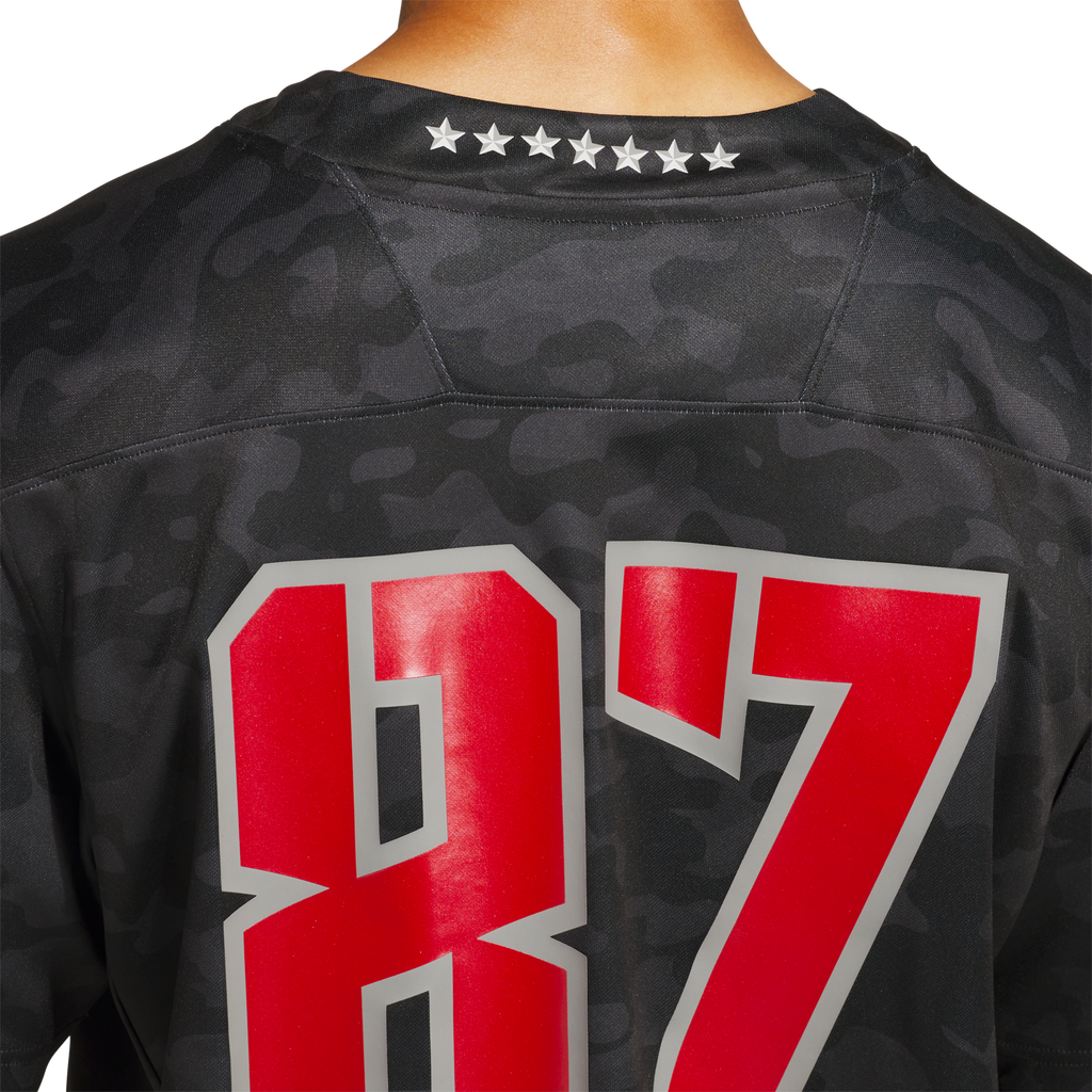 #87 NC State Wolfpack Honor & Support Premier Strategy Jersey - Black product image 8, provided for visual reference and