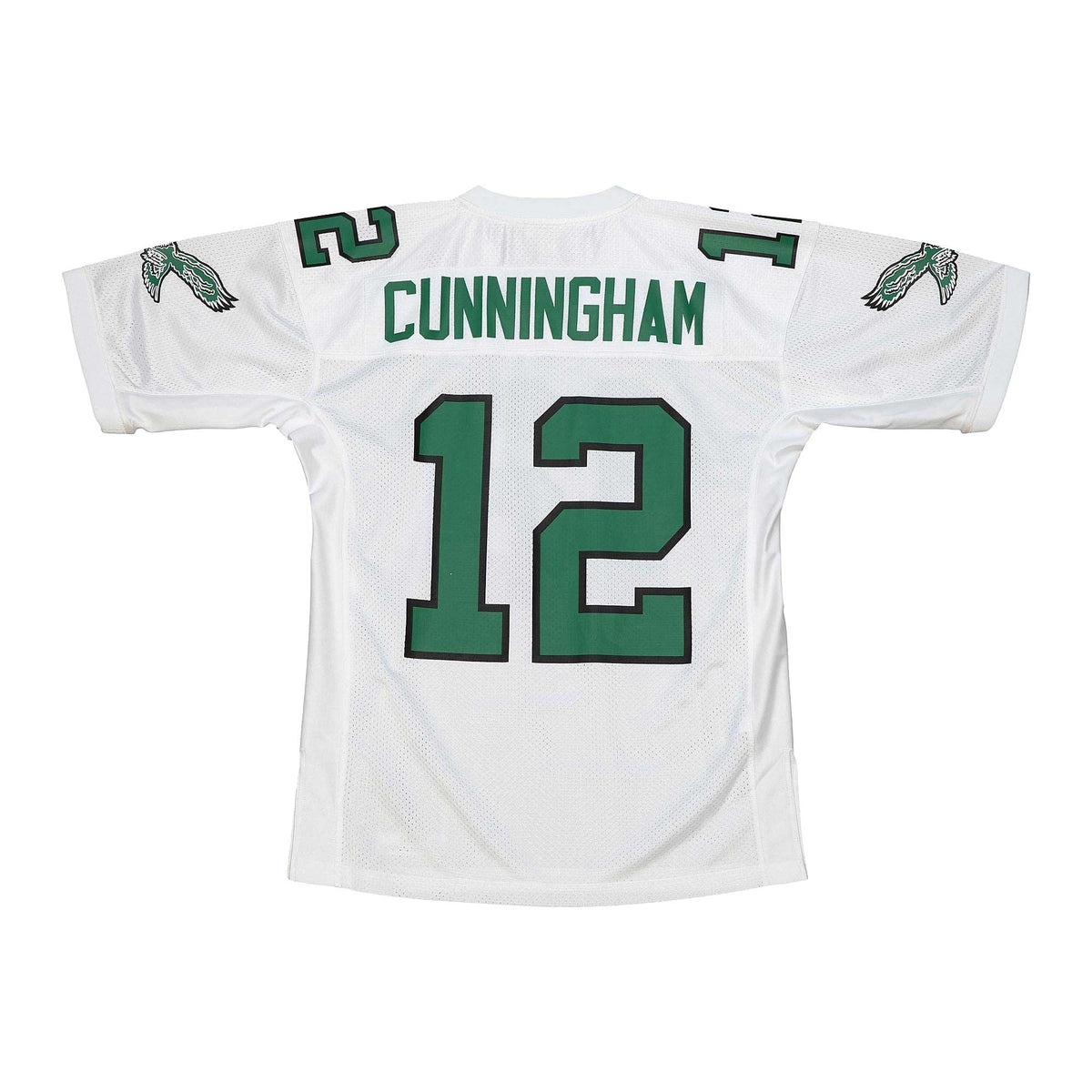 Philadelphia Eagles 1992 Randall Cunningham White Authentic Throwback Retired Player Jersey product image 4, provided for