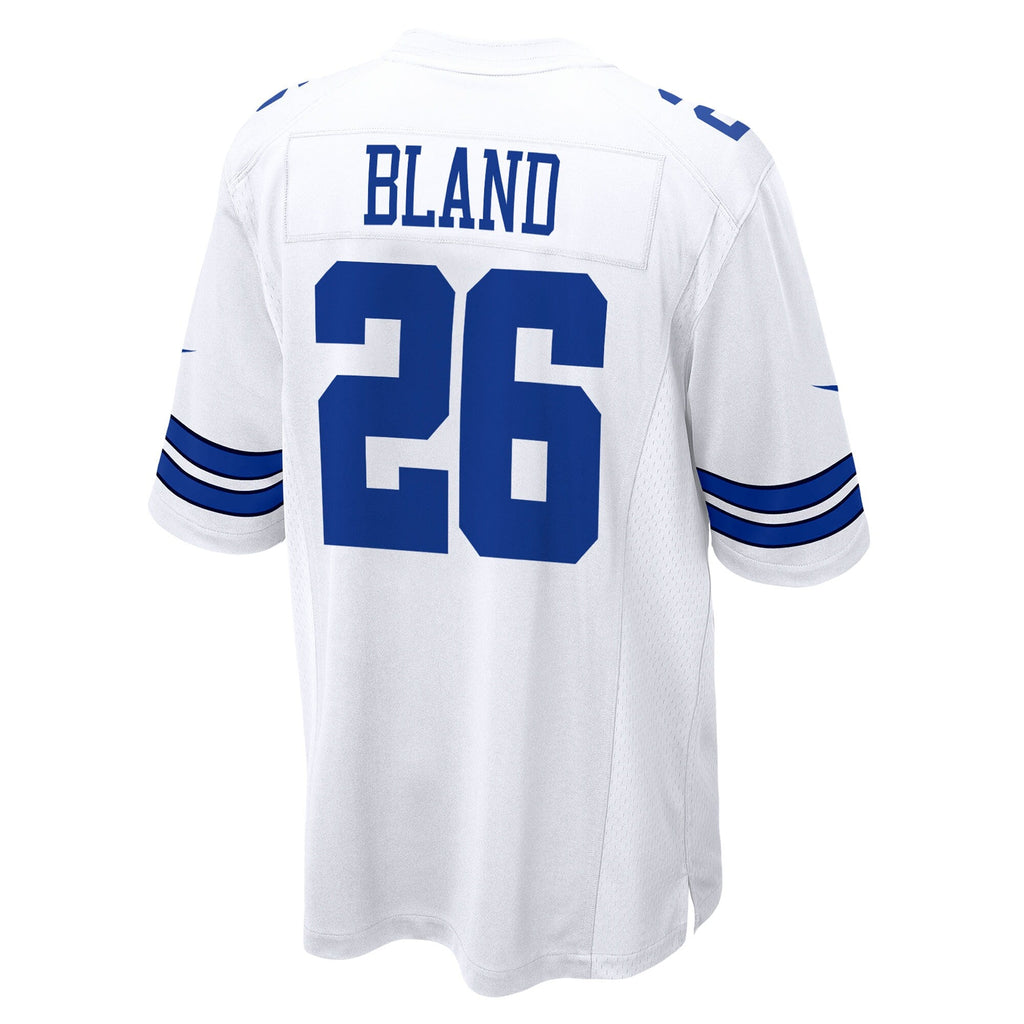 Dallas Cowboys DaRon Bland White Game Jersey product image 4, provided for visual reference and product detail review