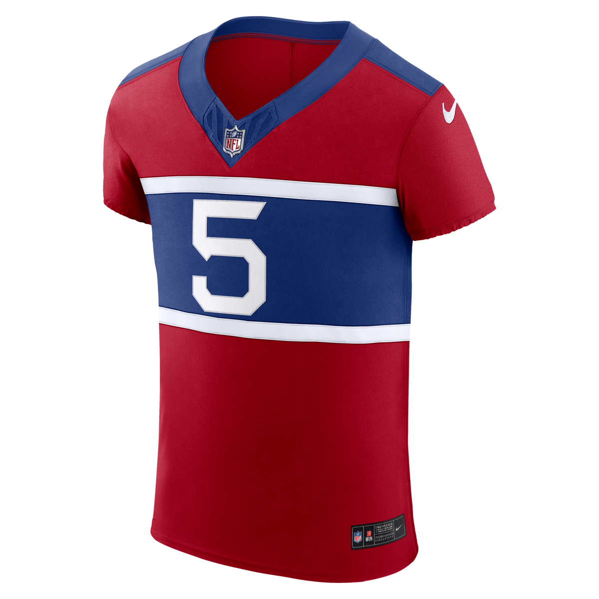 New York Giants Kayvon Thibodeaux Red Alternate Vapor F.U.S.E. Elite Jersey product image 2, provided for visual reference