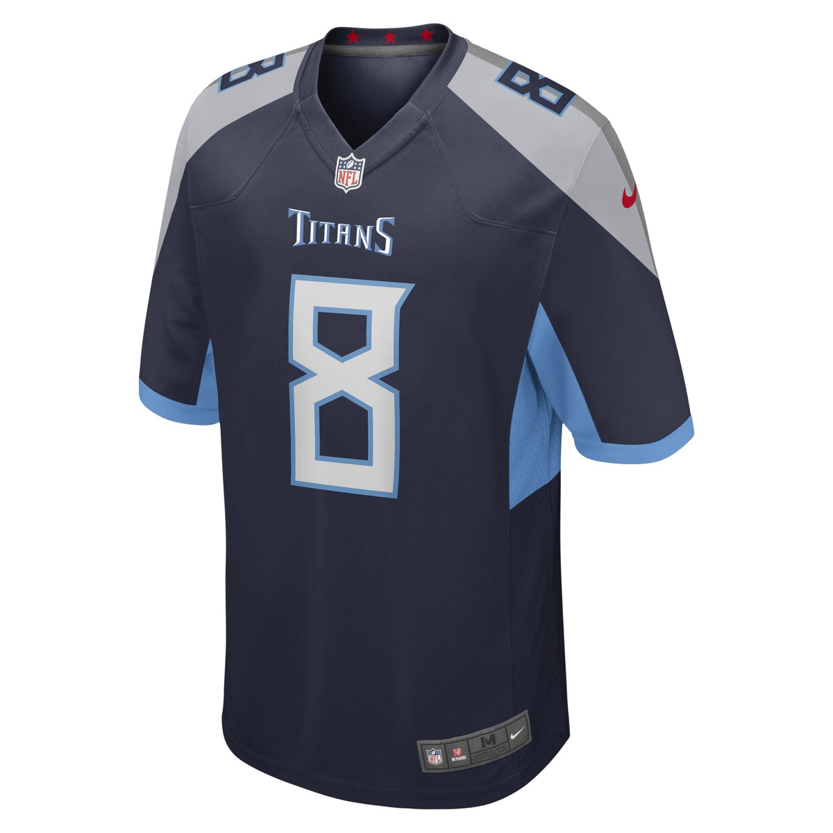 Tennessee Titans Will Levis Navy Game Jersey product image 2, provided for visual reference and product detail review