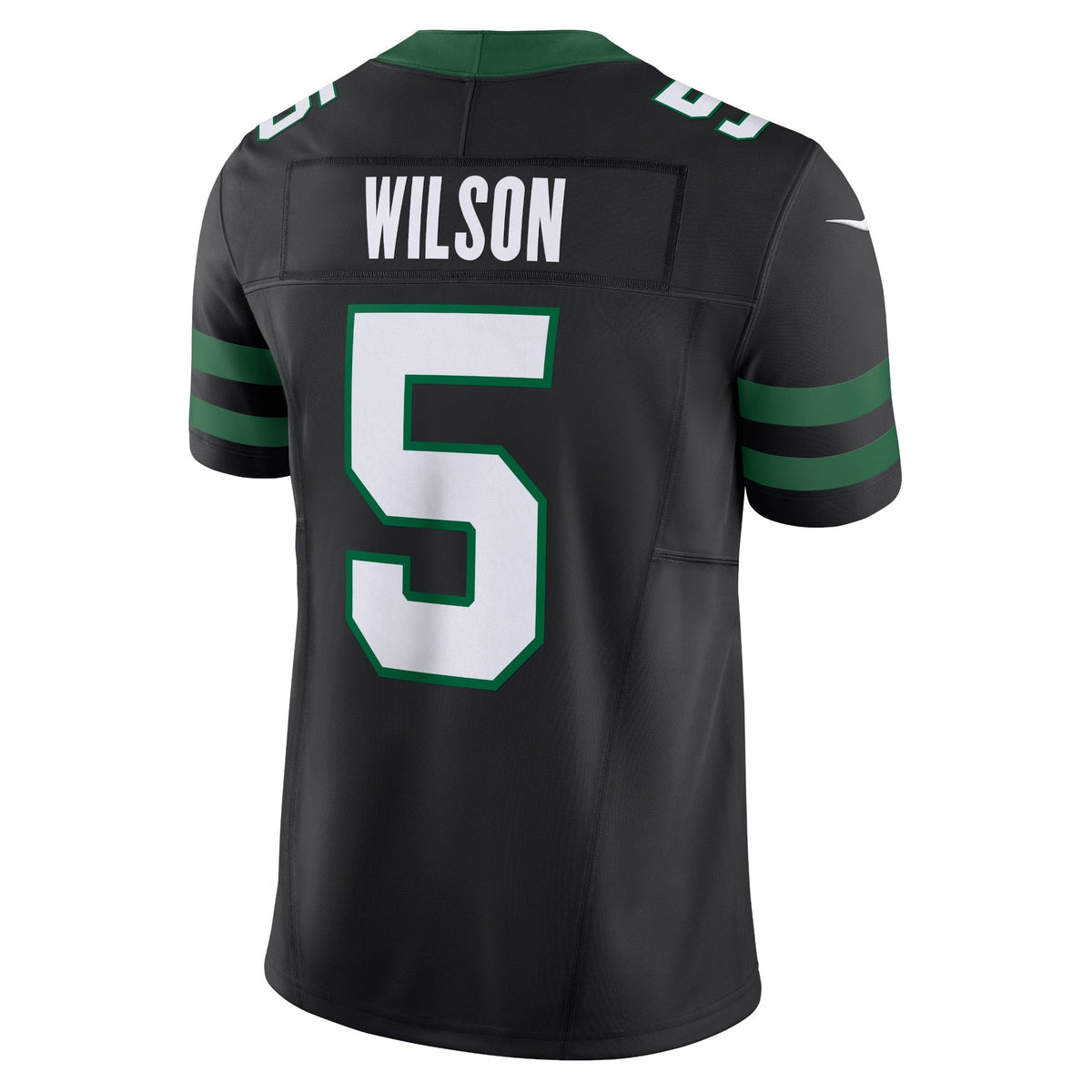 New York Jets Garrett Wilson Legacy Black Alternate Vapor F.U.S.E. Limited Jersey product image 4, provided for visual