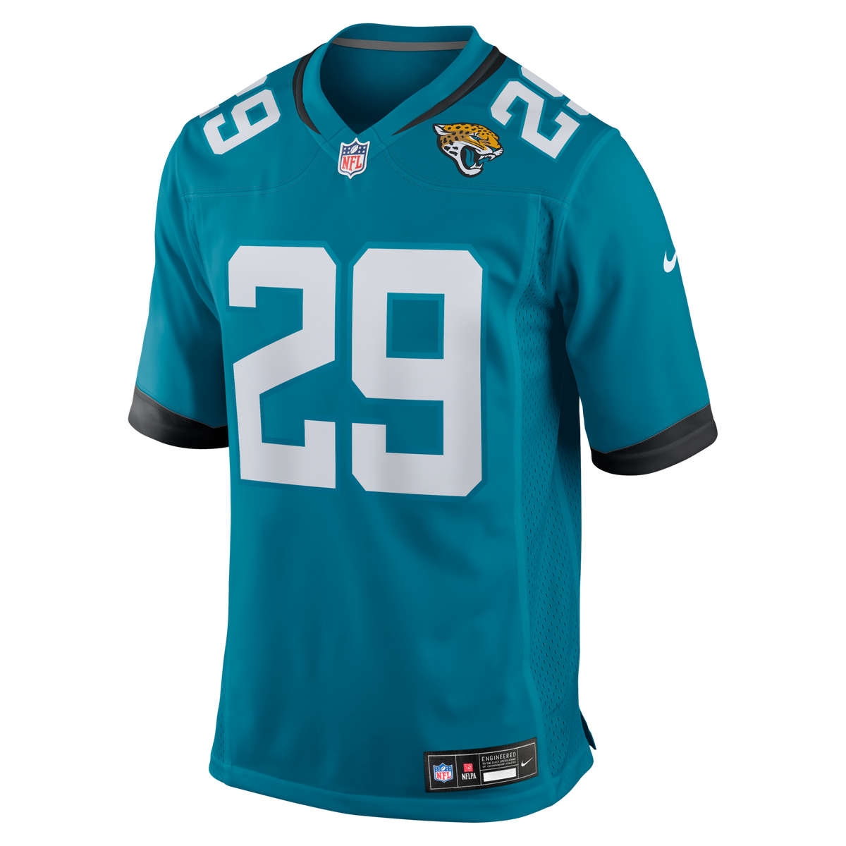 Jacksonville Jaguars Eric Murray Teal Team Game Jersey product image 2, provided for visual reference and product detail