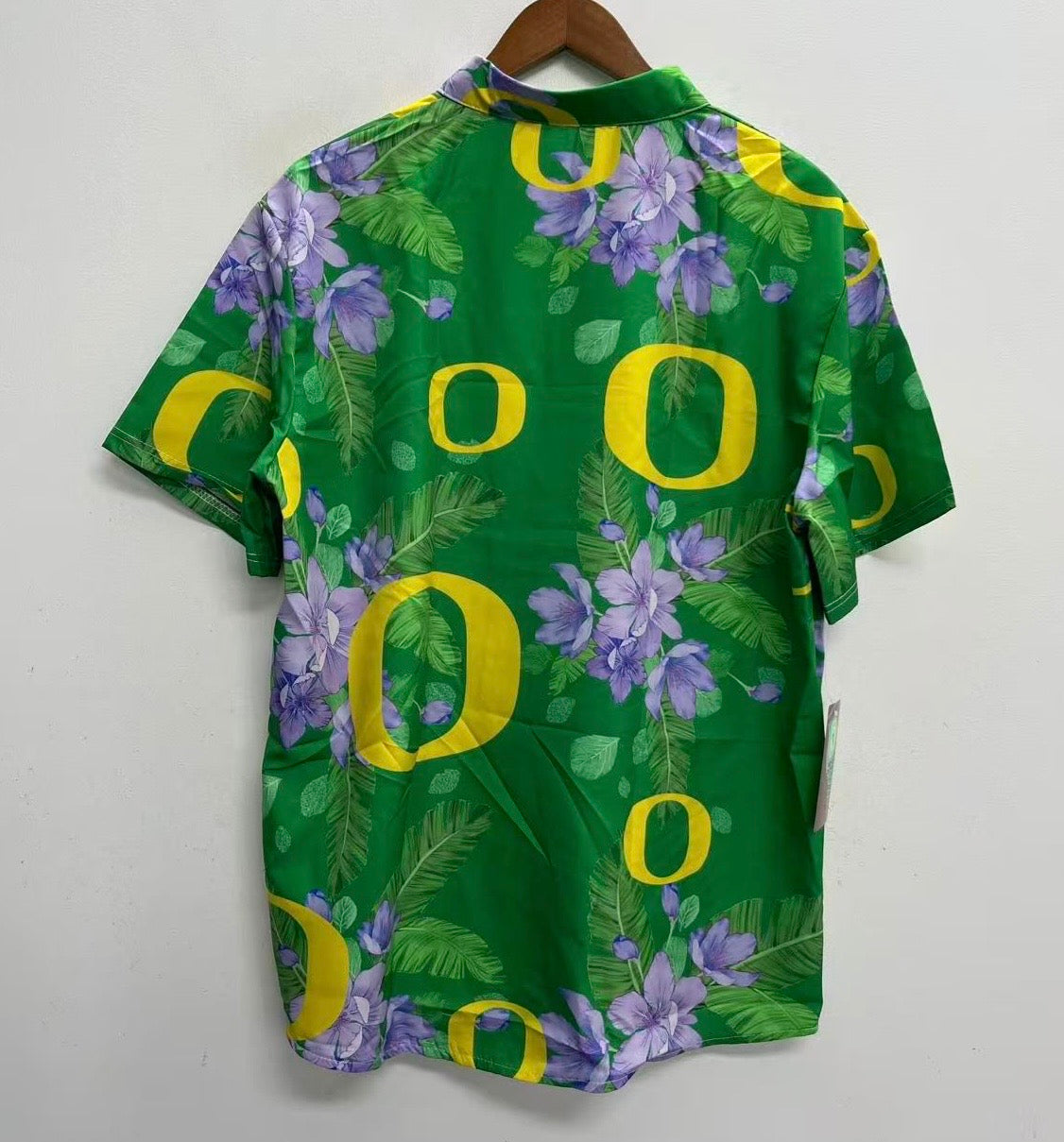 Oregon Ducks Official NCAA Floral Palm shirt product image 2
