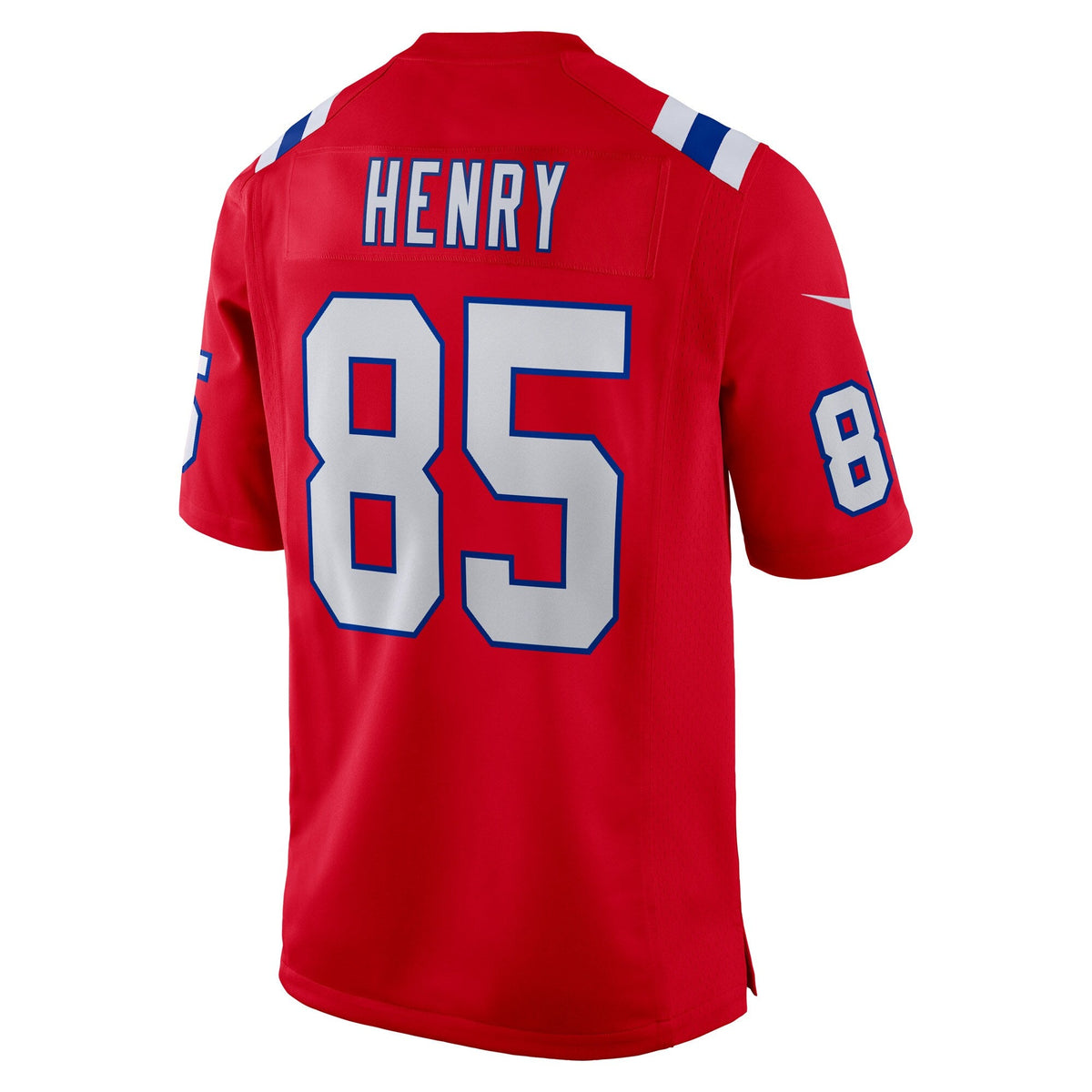 New England Patriots Hunter Henry Red Game Alternate Jersey product image 4, provided for visual reference and product