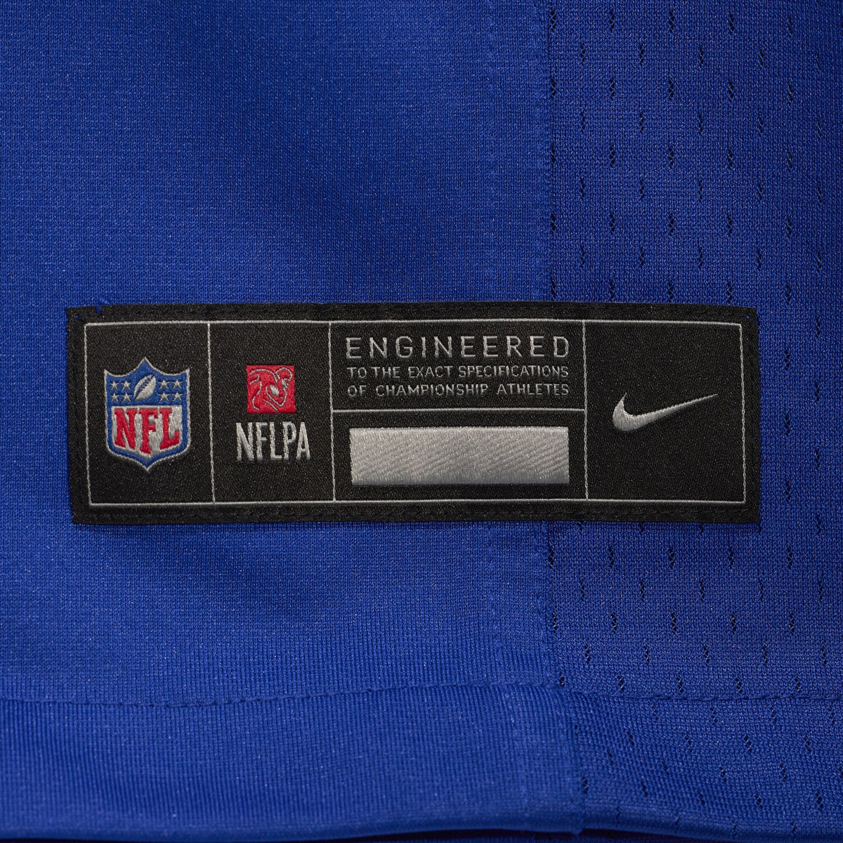 Buffalo Bills Larry Ogunjobi Royal Team Game Jersey product image 6, provided for visual reference and product detail review
