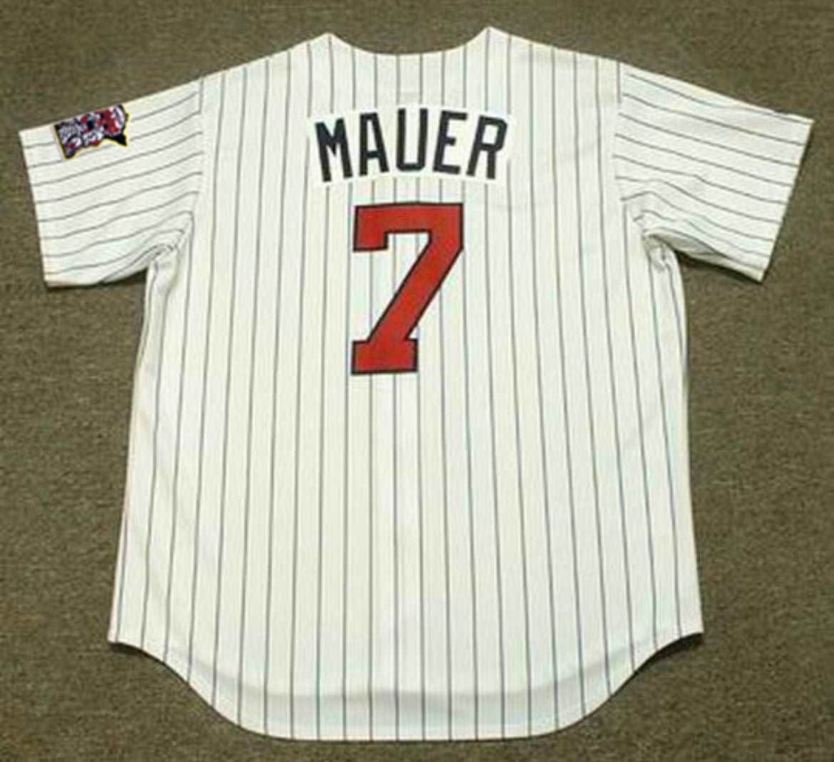 Joe Mauer Minnesota Twins Official MLB Majestic Jersey product image 1