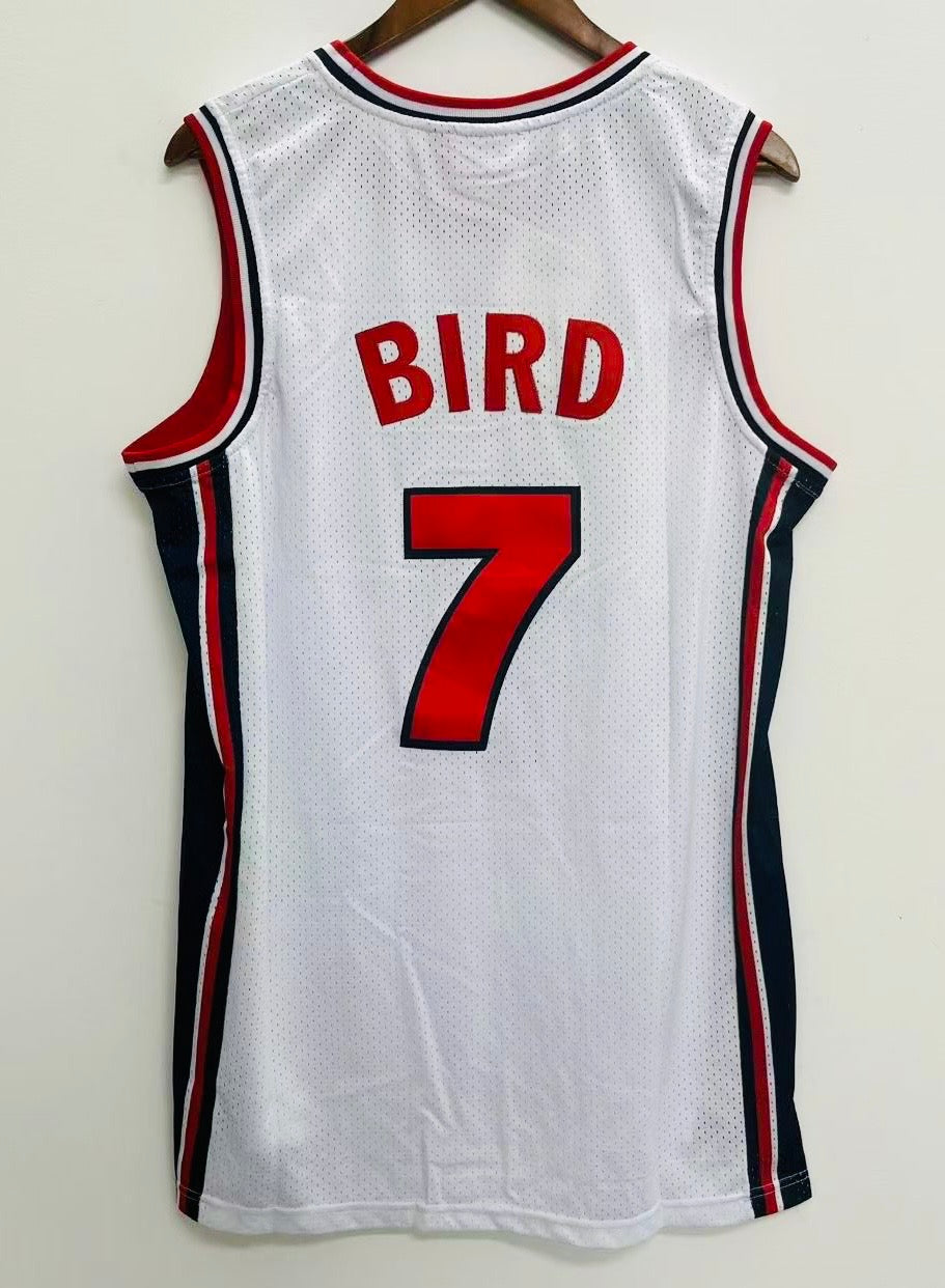Larry Bird 1992 USA Dream Team Jersey Mitchell & Ness White product image 1