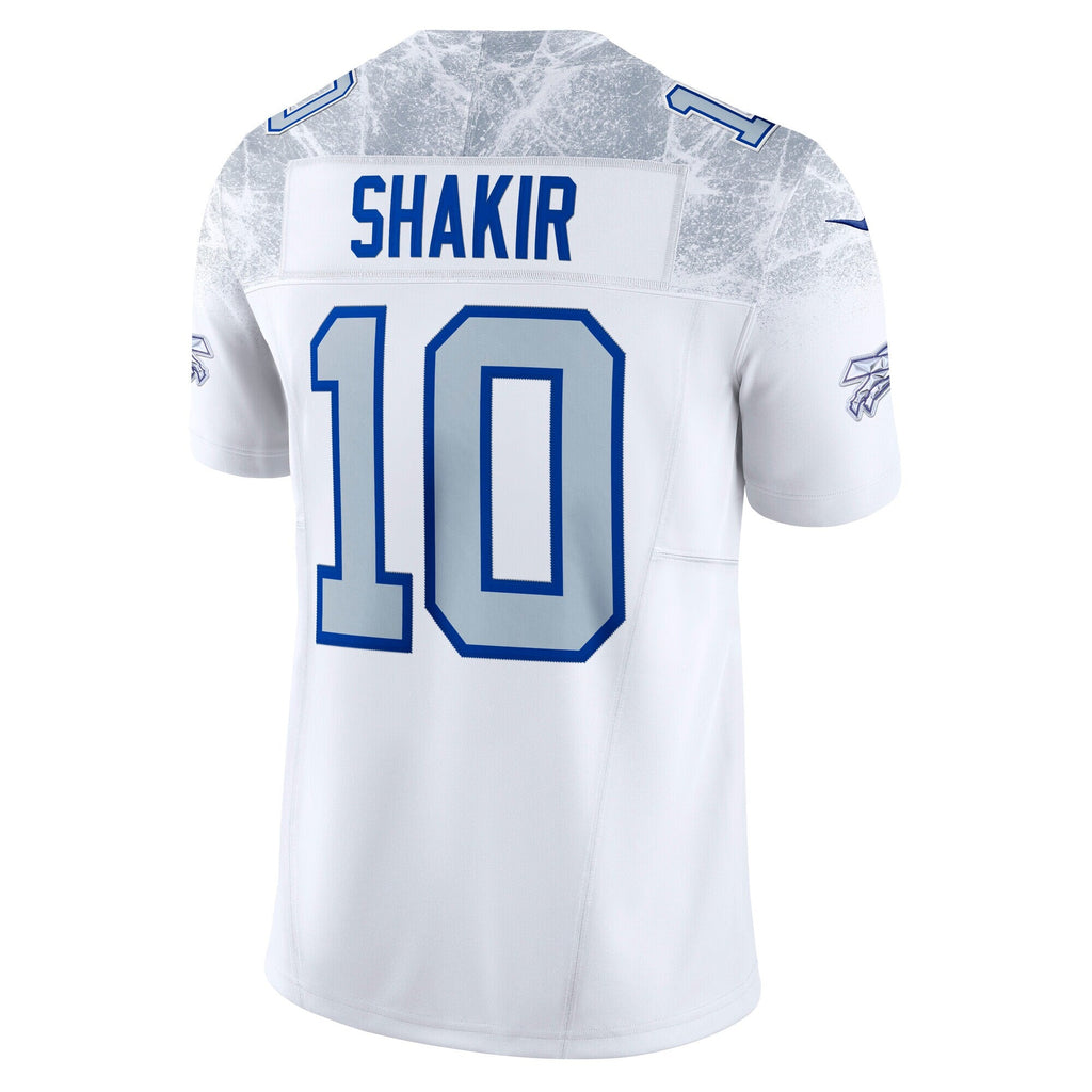 Buffalo Bills Khalil Shakir White 2025 Rivalries Collection Stitched Limited Jersey product image 4, provided for visual