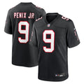 Atlanta Falcons Michael Penix Jr. Black Alternate Game Jersey product image 1, provided for visual reference and product