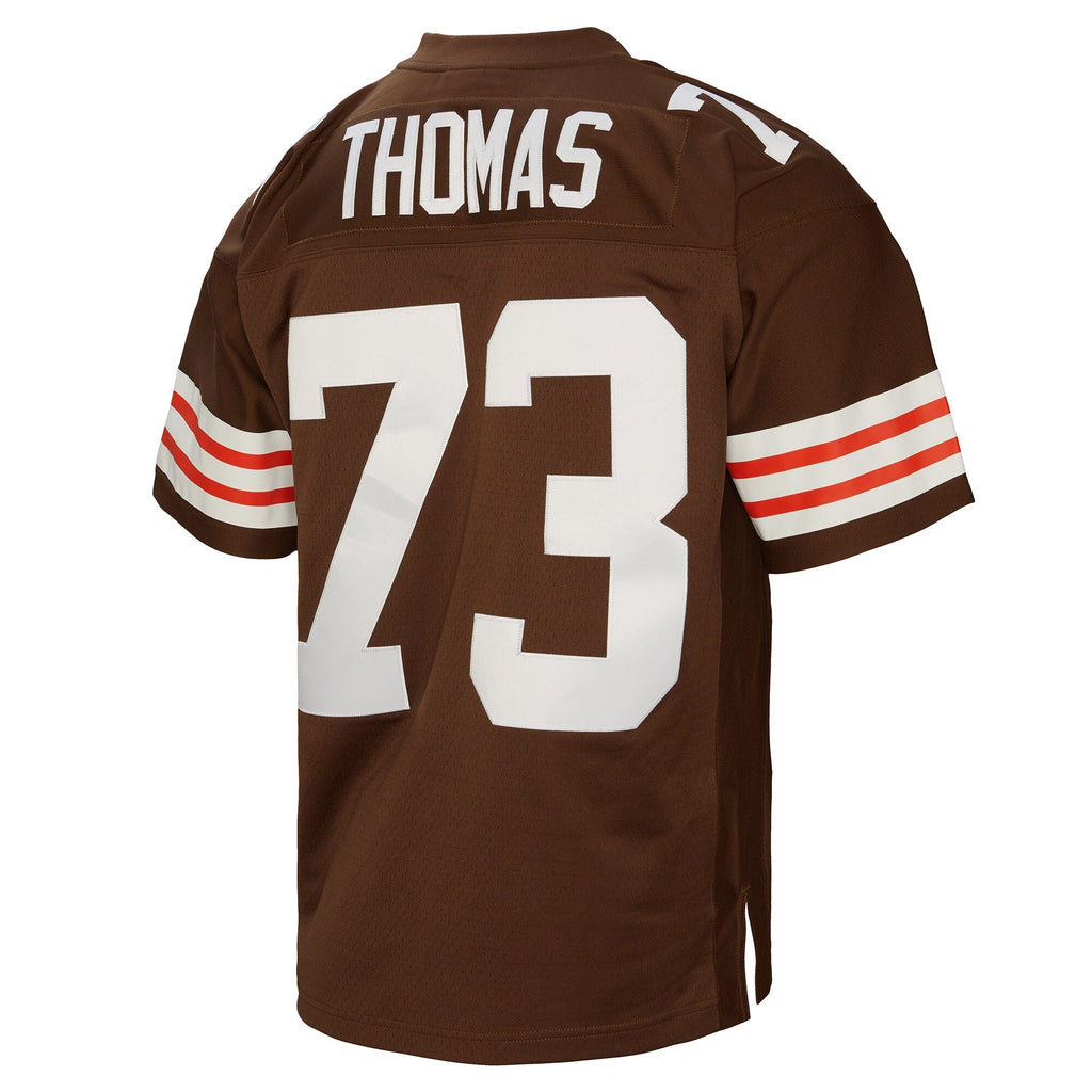 Cleveland Browns Joe Thomas Brown Legacy Replica Jersey product image 4, provided for visual reference and product detail