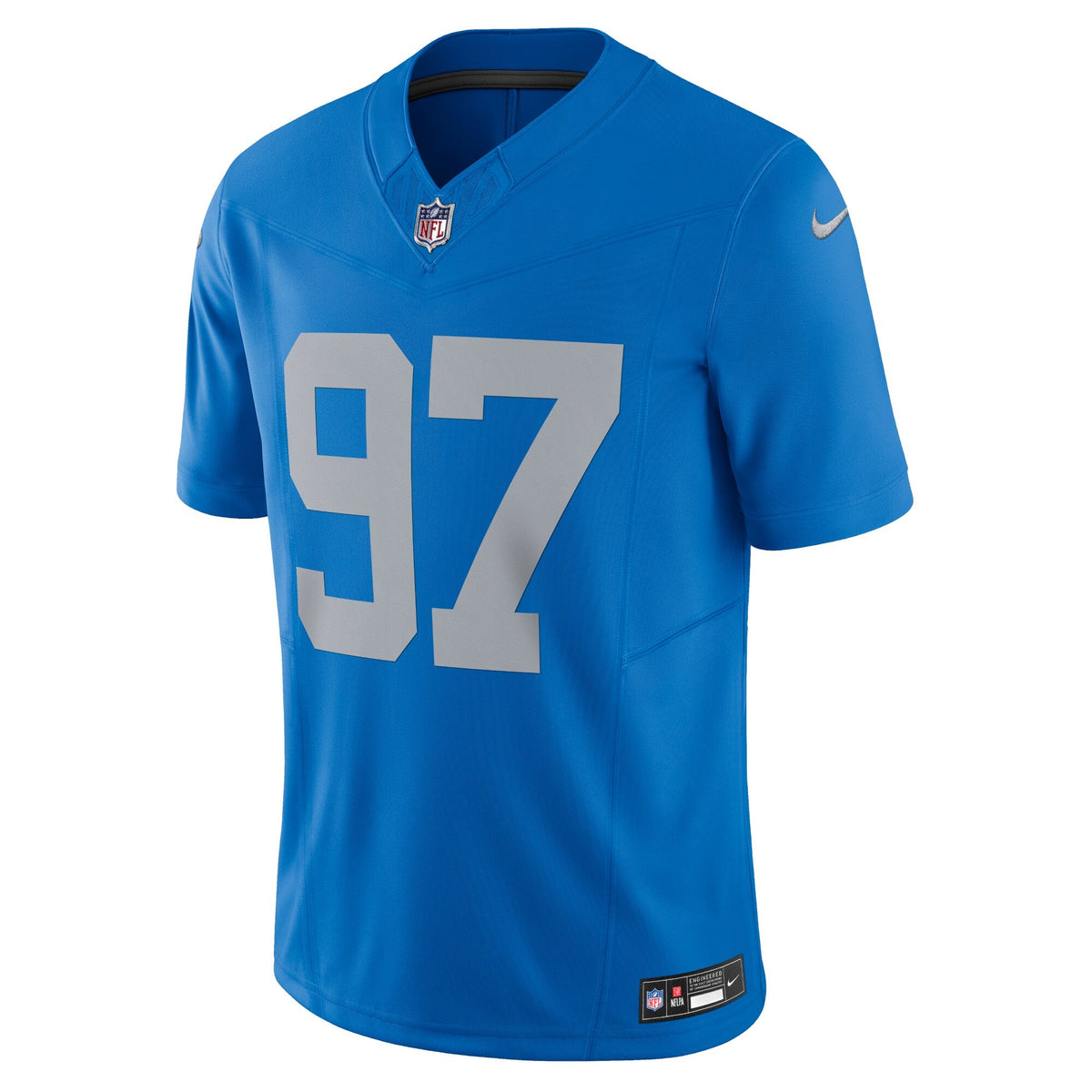 Detroit Lions Aidan Hutchinson Blue Vapor F.U.S.E. Alternate Limited Jersey product image 3, provided for visual reference