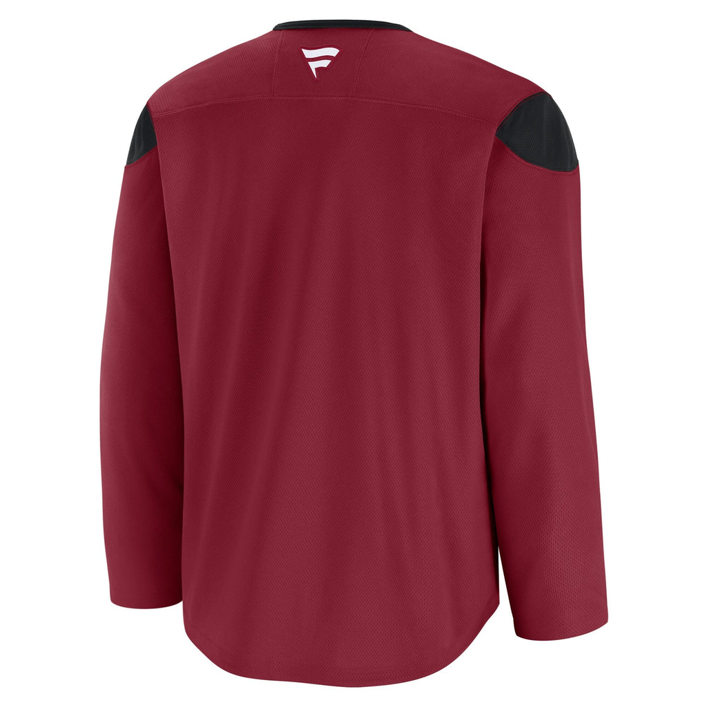 Colorado Avalanche Burgundy Practice Jersey product image 4, provided for visual reference and product detail review