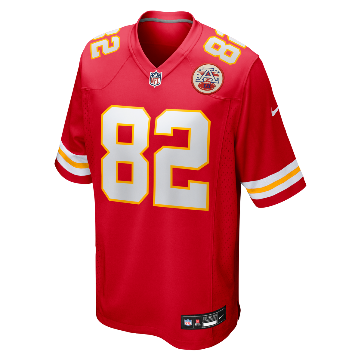 Kansas City Chiefs Dante Hall Red Retired Player Game Jersey product image 2, provided for visual reference and product