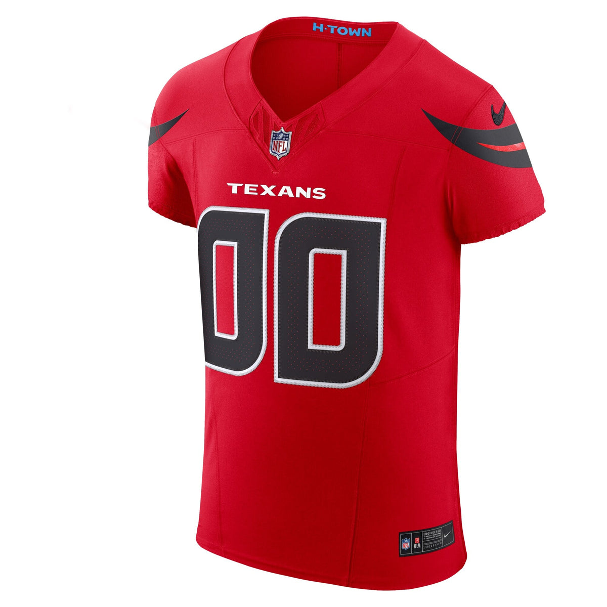 Houston Texans Red Alternate Vapor F.U.S.E. Elite Custom Jersey product image 3, provided for visual reference and product