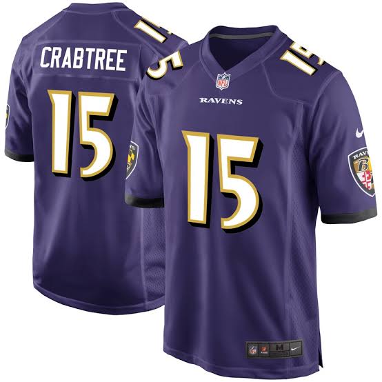 Michael Crabtree Baltimore Ravens Official NFL Jersey Nike product image 1