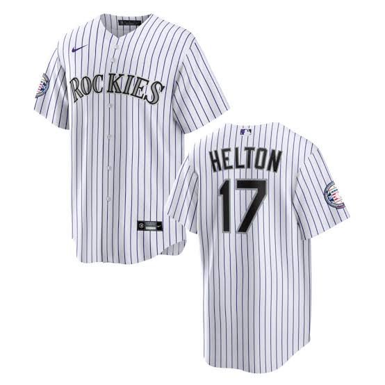 Todd Helton Colorado Rockies Official MLB Nike Jersey product image 1