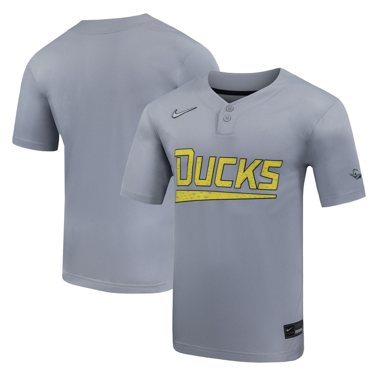 Oregon Ducks Limited Softball Jersey - Gray product image 1, provided for visual reference and product detail review