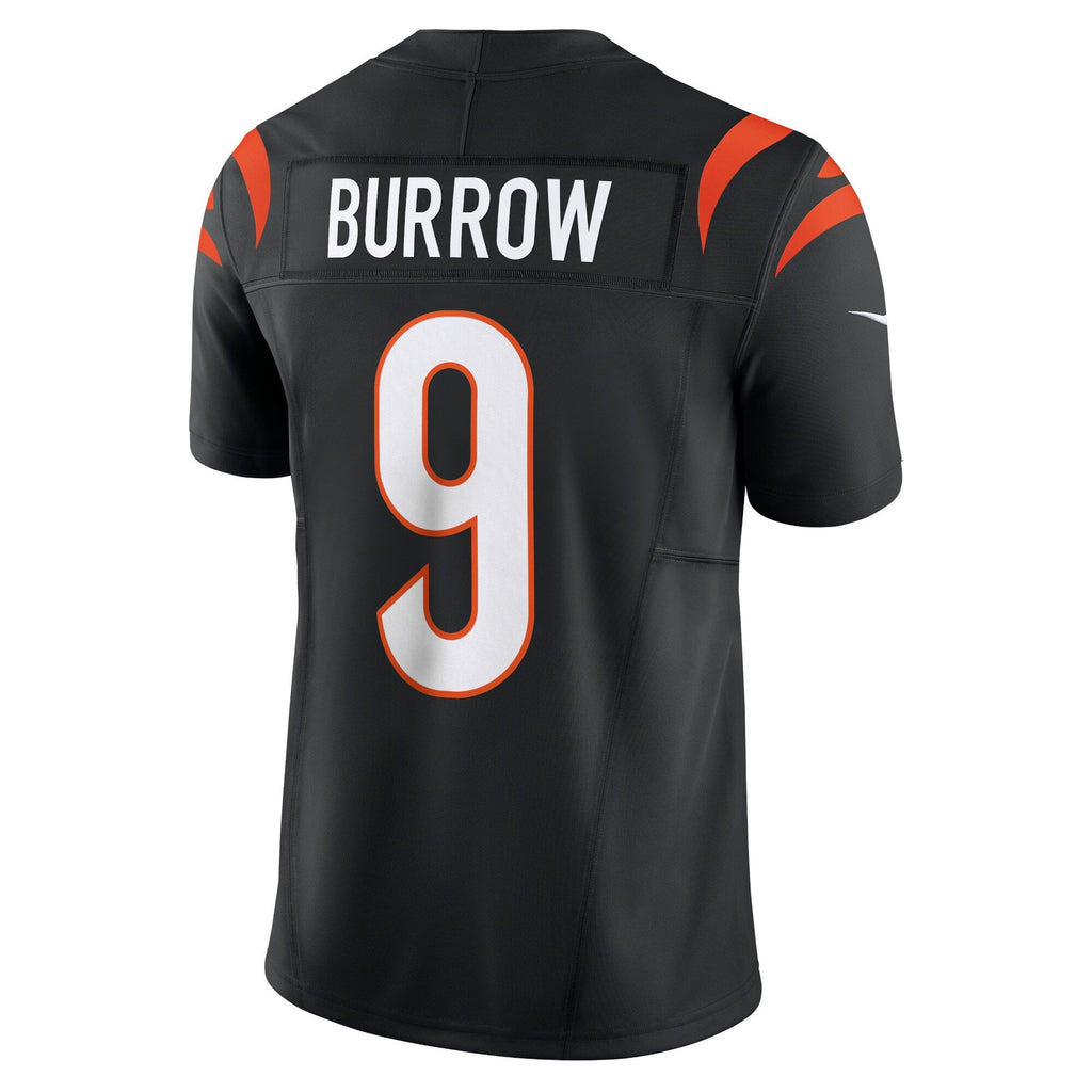 Cincinnati Bengals Joe Burrow Black Vapor F.U.S.E. Limited Jersey product image 4, provided for visual reference and product