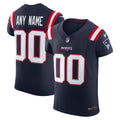 New England Patriots Navy Vapor F.U.S.E. Elite Custom Jersey product image 1, provided for visual reference and product