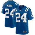 Indianapolis Colts Lenny Moore Royal Game Retired Player Jersey product image 1, provided for visual reference and product