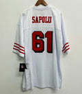 Jesse Sapolu 1994 San Francisco 49ers Jersey Mitchell & product image 1